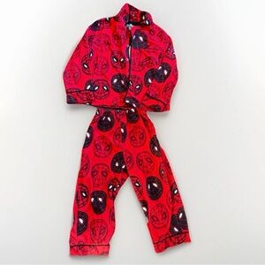 Boys Toddler Marvel Spider-Man Matching Pajamas 2 Piece Set 3T 4T